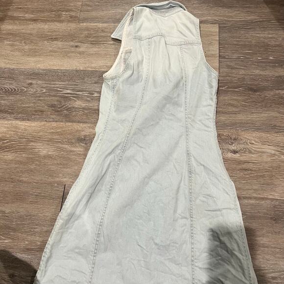 DL1961 Payton Button Front Denim Button Down Mini Dress XS - Picture 4 of 7